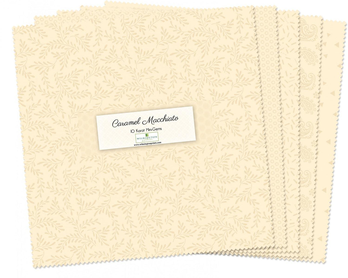 Wilmington Prints® Pre-Cuts, Caramel Macchiato, 10" Squares, 510-38-510