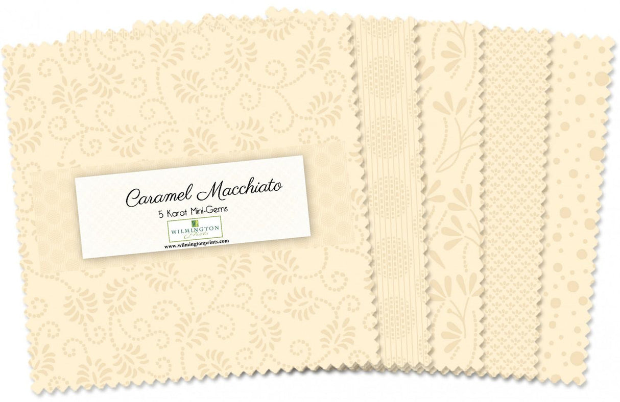 Wilmington Prints® Pre-Cuts, Caramel Macchiato, 5" Squares, 505-38-505