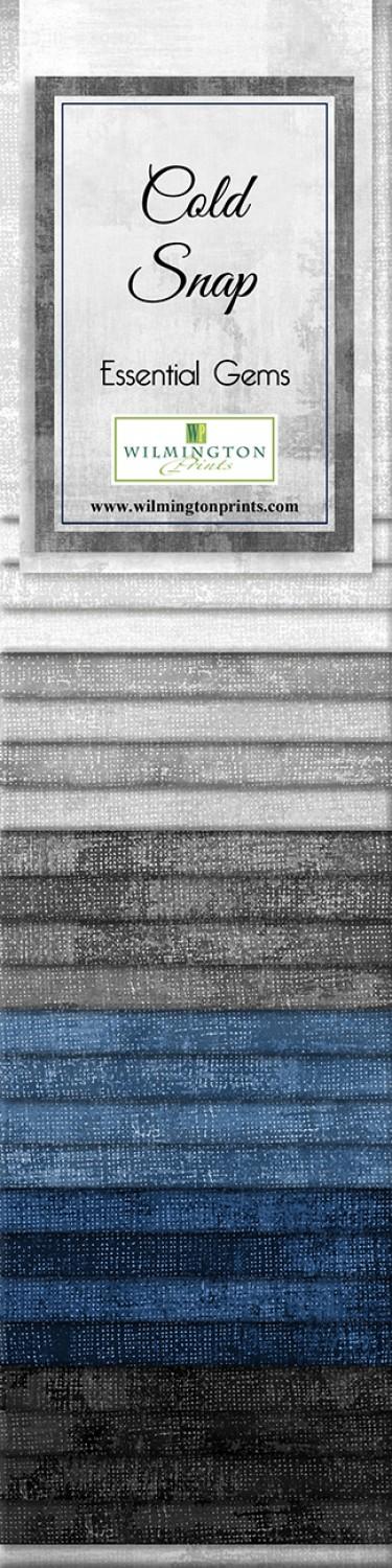 Wilmington Prints® Pre-Cuts, Cold Snap, 2 ½” Strip Set Packs, 802-43-802