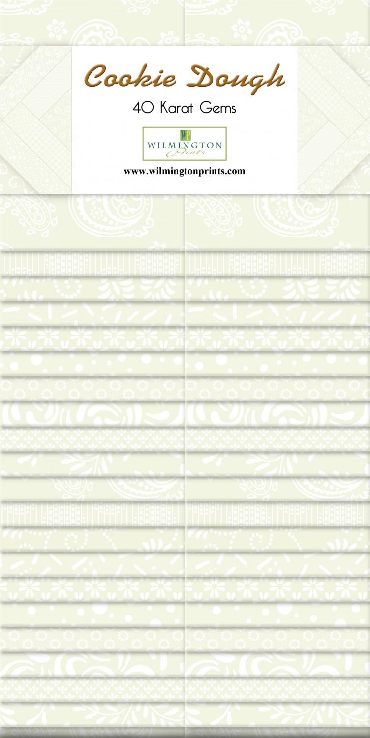 Wilmington Prints® Pre-Cuts, Cookie Dough, 2 ½” Strip Set Packs, 842-15-842