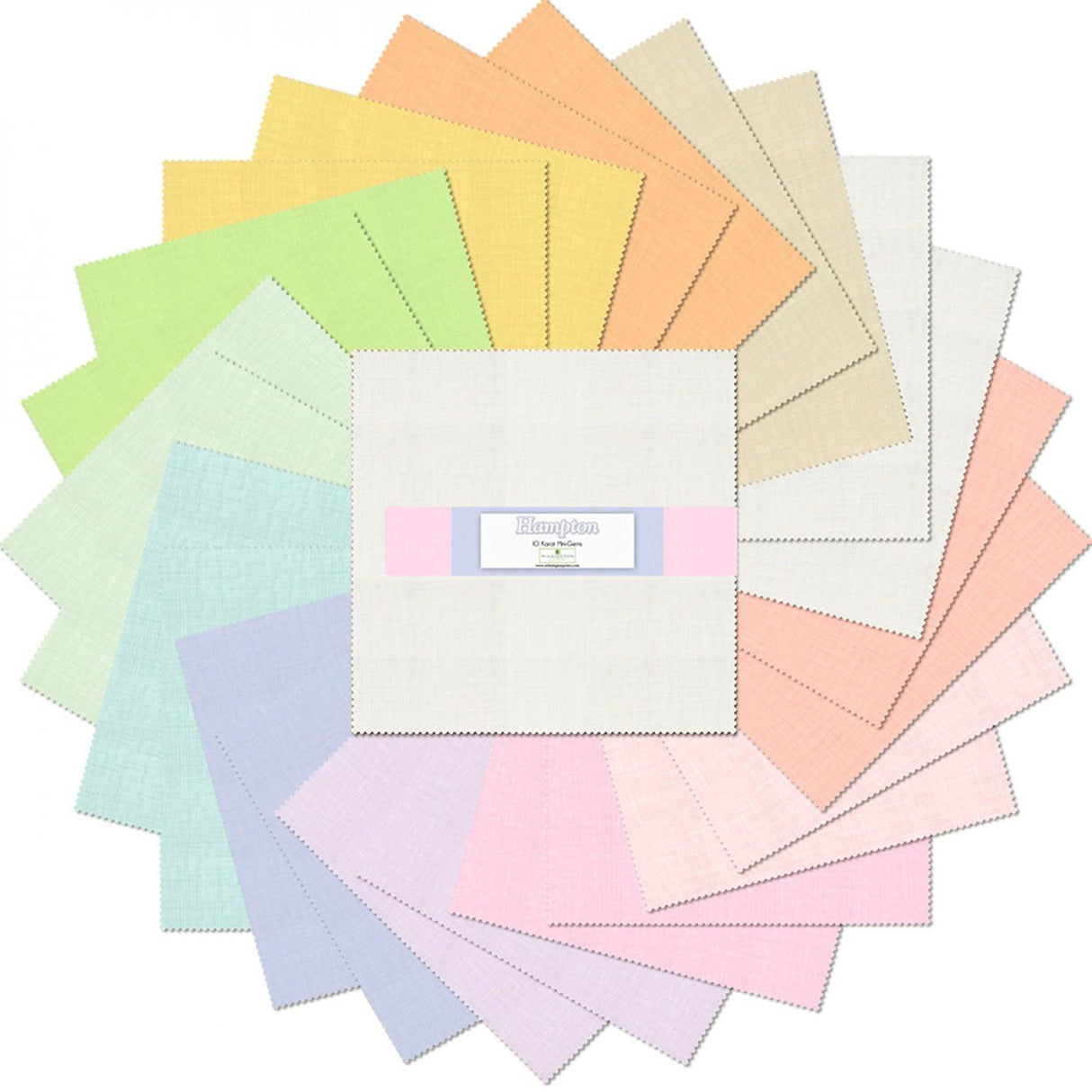 Wilmington Prints® Pre-Cuts, Essentials Hampton, 10" Squares, 510-61-510