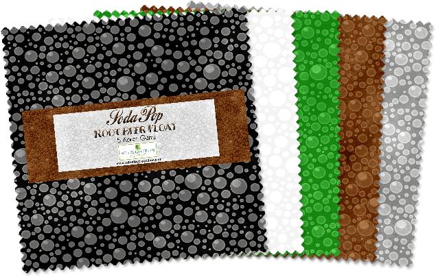 Wilmington Prints® Pre-Cuts, Essentials Soda Pop, 5" Squares, 507-41-507