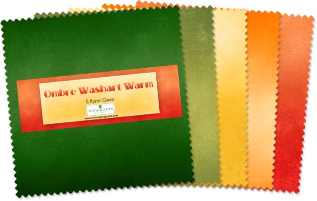 Wilmington Prints® Pre-Cuts, Essn Ombre, 5" Squares, 507-36-507