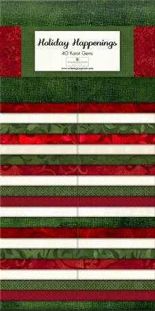 Wilmington Prints® Pre-Cuts, Holiday Happenings, 2 ½” Strip Set Packs, 842-58-842