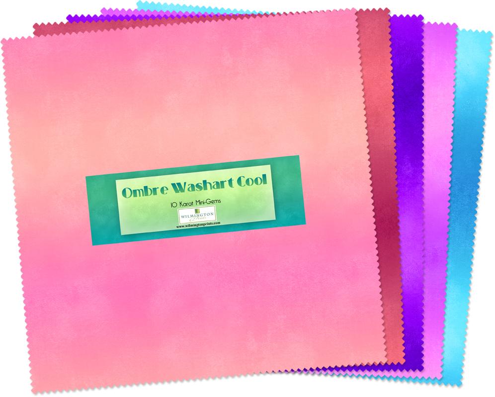 Wilmington Prints® Pre-Cuts, Ombre Washart, 10" Squares, 510-35-510