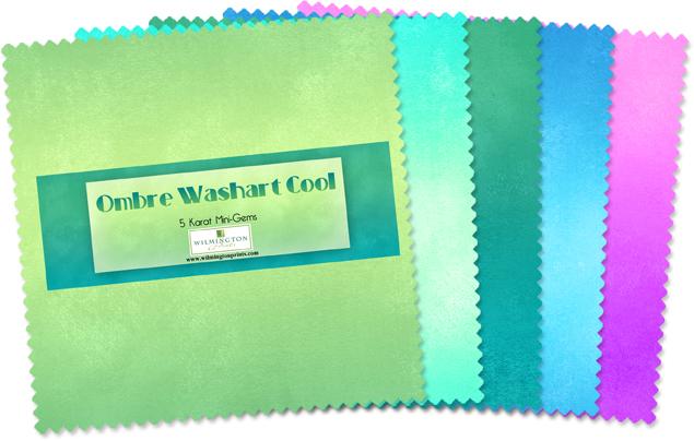 Wilmington Prints® Pre-Cuts, Ombre Washart, 5" Squares, 505-35-505