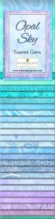 Wilmington Prints® Pre-Cuts, Opal Sky, 2 ½” Strip Set Packs, 802-29-802