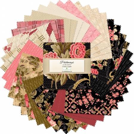Wilmington Prints® Pre-Cuts, Pathways 5" Squares