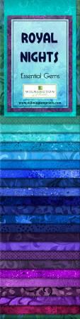 Wilmington Prints® Pre-Cuts, Royal Nights, 2 ½” Strip Set Packs, 802-28-802