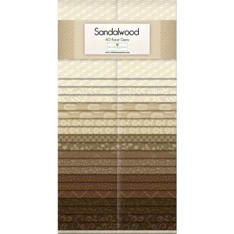 Wilmington Prints® Pre-Cuts, Vanilla Cream, 2 ½” Strip Set Packs, 842-4-842