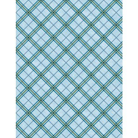 Wilmington Prints® Reeled In, 3061-21775-447, Light Blue,