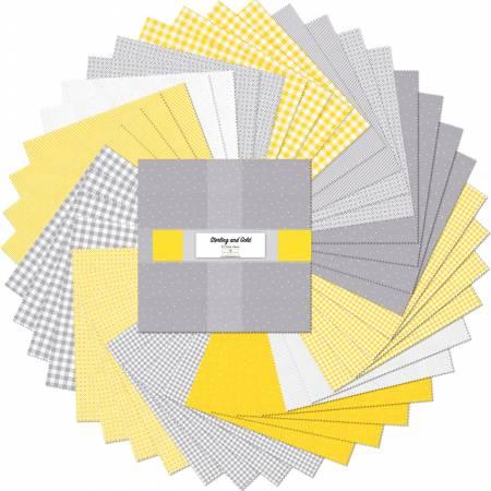 Wilmington Prints, Sterling and Gold, Q512-117-512