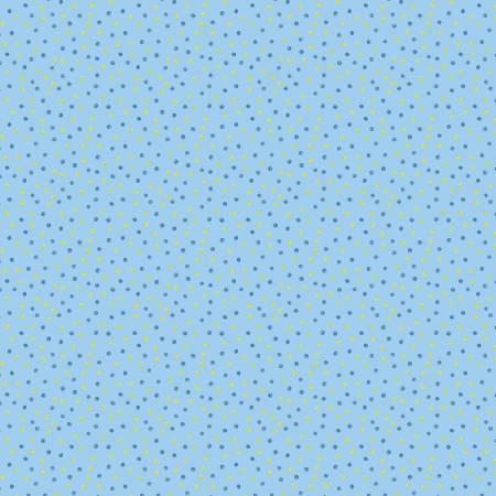 Wilmington Prints, Susan Winget, Buzzin/My Gnome-iezz, 3023-39841-474, Blue