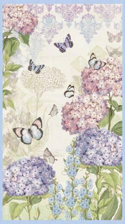 Wilmington Prints, Susan Winget, Hydrangea Mist, 3023-39818-243, Multi