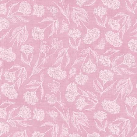 Wilmington Prints, Susan Winget, Hydrangea Mist, 3023-39825-331, Pink