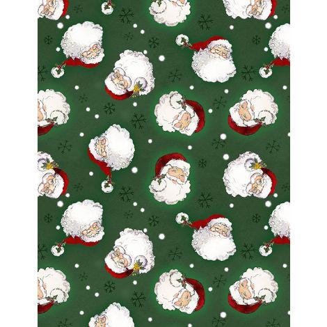 Wilmington Prints® The Jolly North, 3036-18063-713, Green,