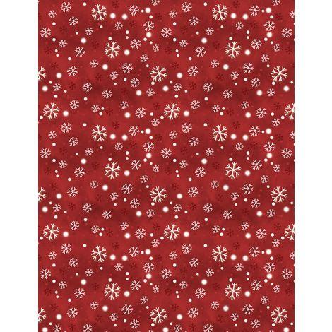 Wilmington Prints® The Jolly North, 3036-18066-313, Red,