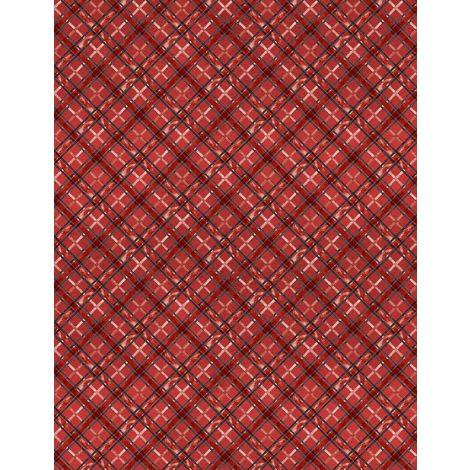Wilmington Prints® The Jolly North, 3036-18067-339, Red,