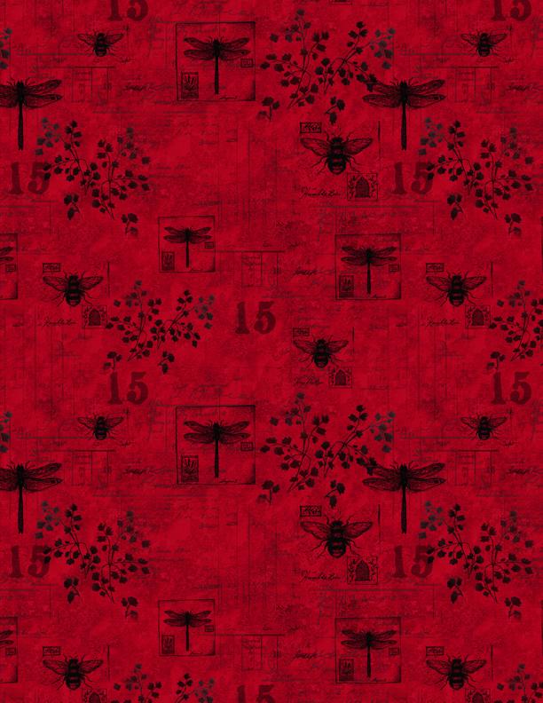 Wilmington, Susan Winget, Harlequin Poppies, 3023-39633-399, Red