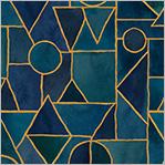 Windham Fabric Ebb & Flow, 54028DM-5, Marine, Esoldo Design