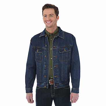 Wrangler Rugged Wear® Denim Jacket, RJK30AN, Antique Indigo