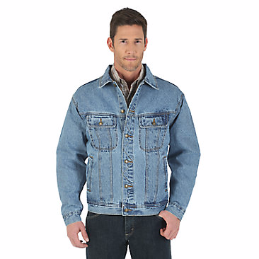 Wrangler Rugged Wear® Denim Jacket, RJK30VI, Vintage Indigo