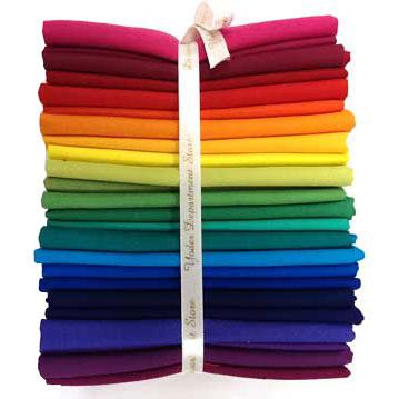 24 piece Rainbow Solid Bundle