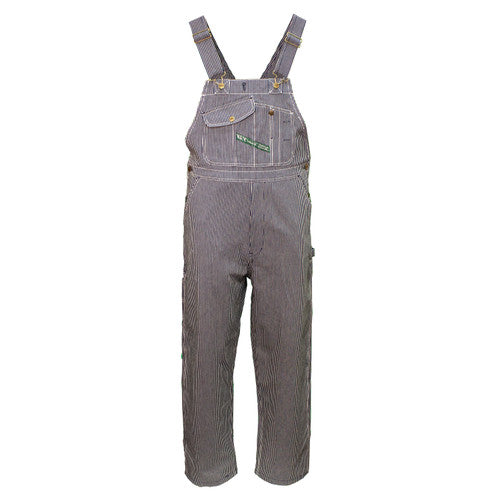 Key® High Back Bib Overall, 273.47, Hickory Stripe