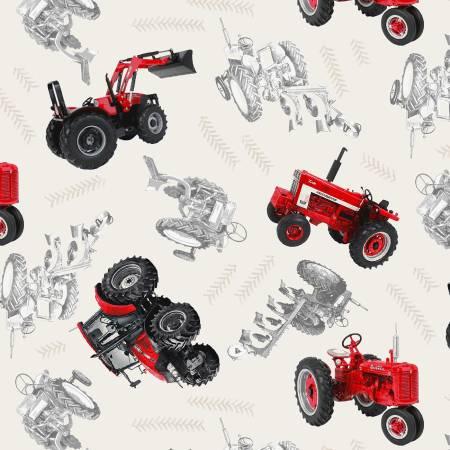 A.E Nathan, Farmall, 2871AE-09, Cream/Multi,
