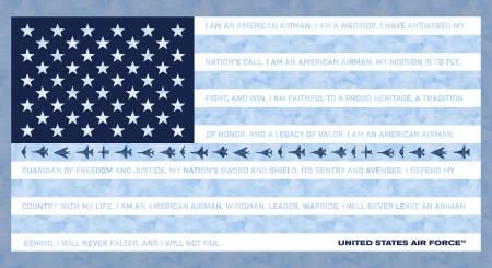A.E Nathan, U.S. Air Force, 2773PAE-17, Sky/Blue,
