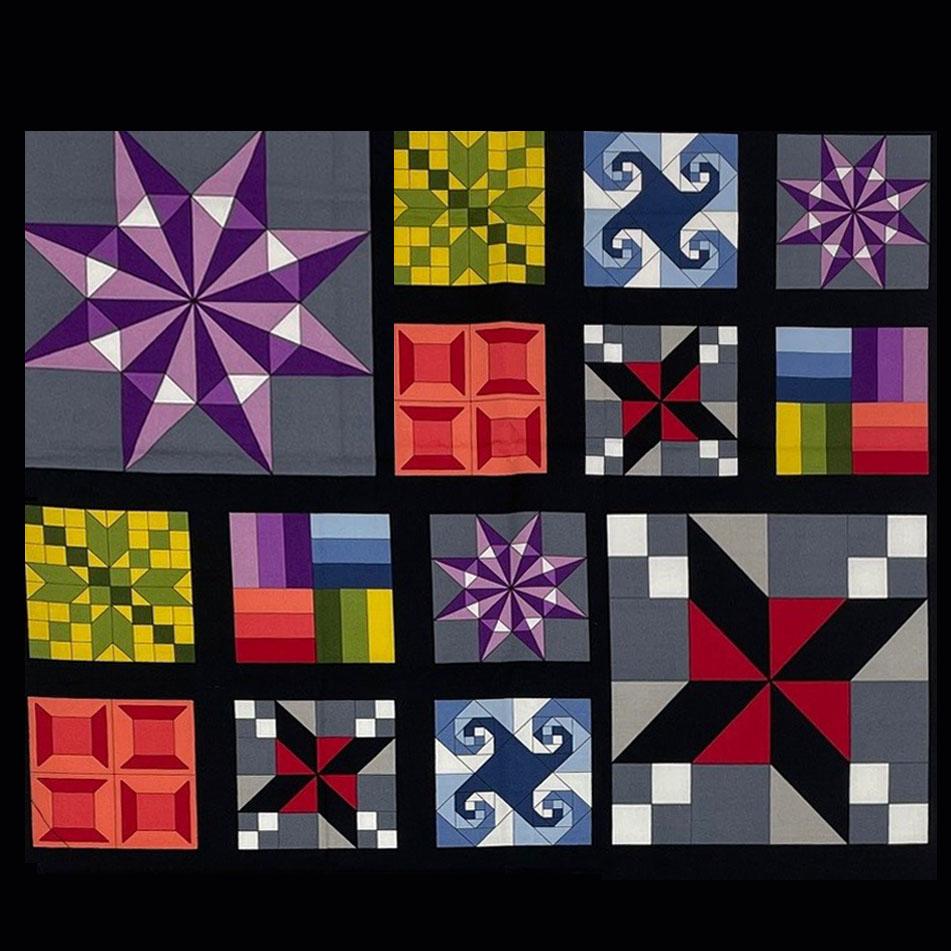 Andover Barn Quilts Panel