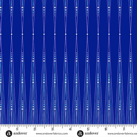 Andover Fabrics Cent Pr Deco Frost, CS-1110-B, Frozen, Giucy Giuce