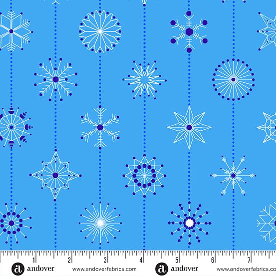 Andover Fabrics Cent Pr Deco Frost, CS-1114-B, Frost, Giucy Giuce