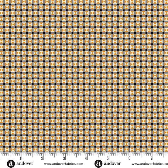 Andover Fabrics Pumpkin Licorice, A-1107-C, Ash,