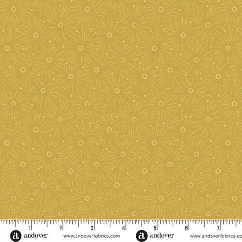 Andover Fabrics Sewing Basket, A-956-Y, Topaz, Laundry Basket Quilts