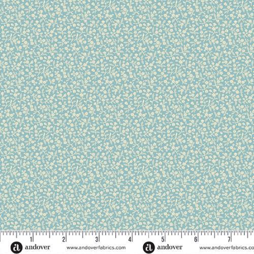 Andover Fabrics Sewing Basket, A-957-B, Tourquoise, Laundry Basket Quilts