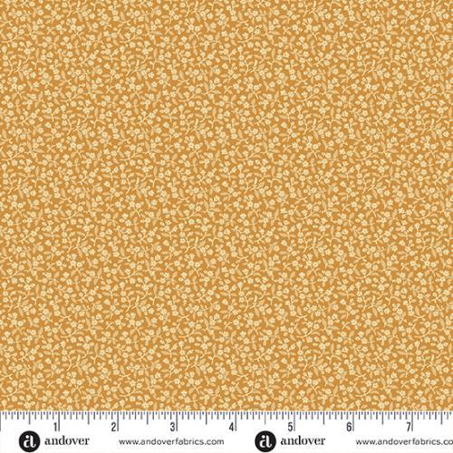Andover Fabrics Sewing Basket, A-957-Y, Amber, Laundry Basket Quilts