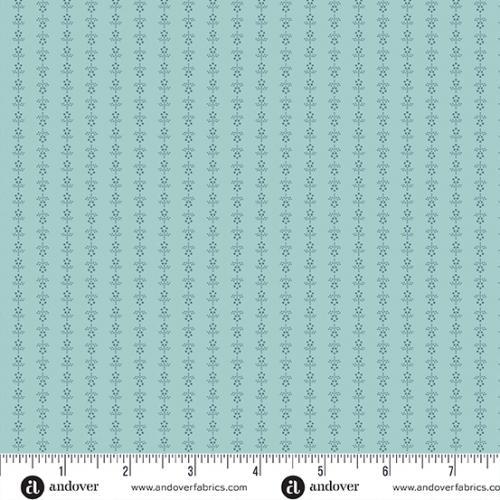Andover Fabrics Sewing Basket, A-958-B, Turquoise, Laundry Basket Quilts