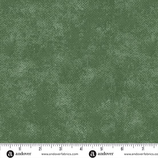 Andover Fabrics Tea Dye, A-1285-G, Hunter, Lqb