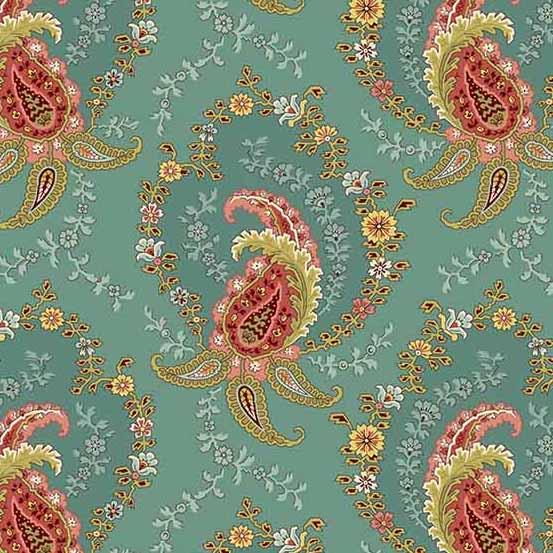 Andover Primrose, A-522-T, Teal, Laundry Basket