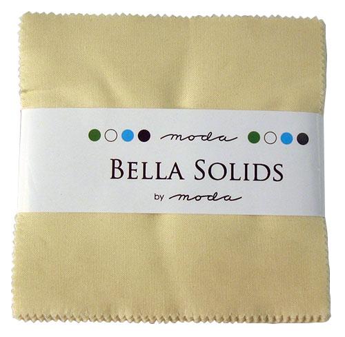 Bella Solids Charm Pack Snow