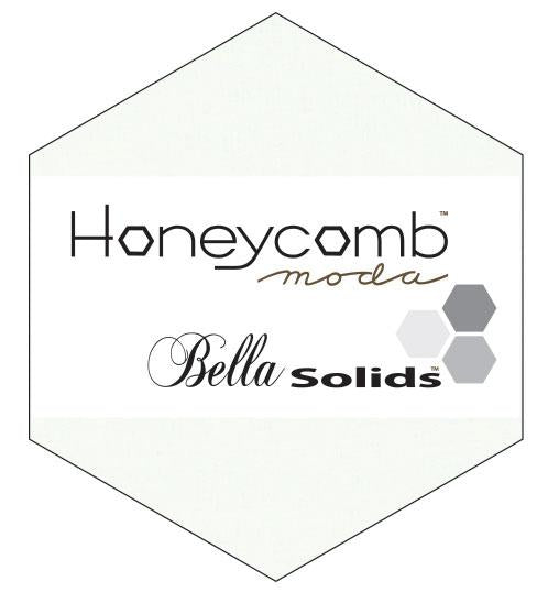 Bella Solids Honey Comb White