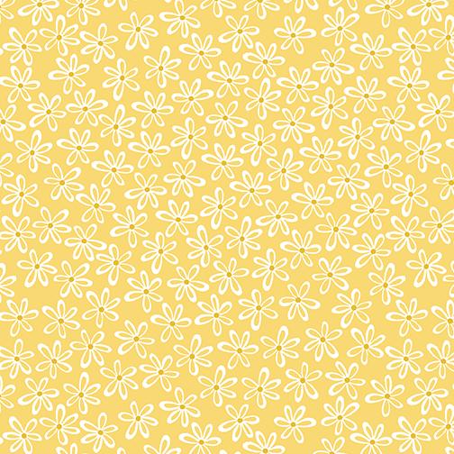 Benartex, Full Bloom, 10293-30, Yellow