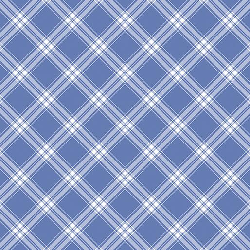 Benartex Green Acres, 15344-54, Blue,
