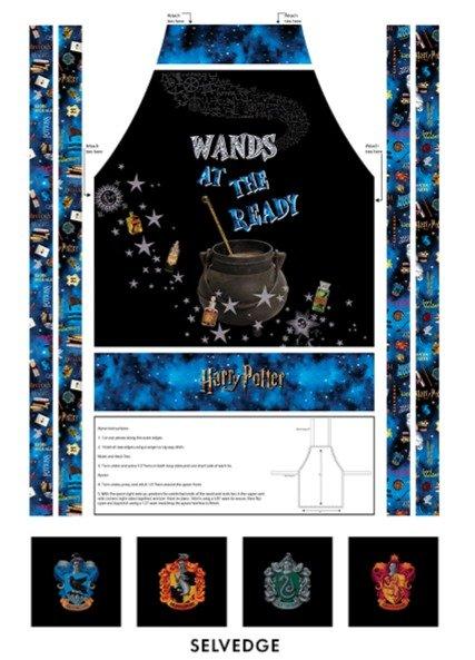 Benartex, Harry Potter Apron, 15225W-99, Multi