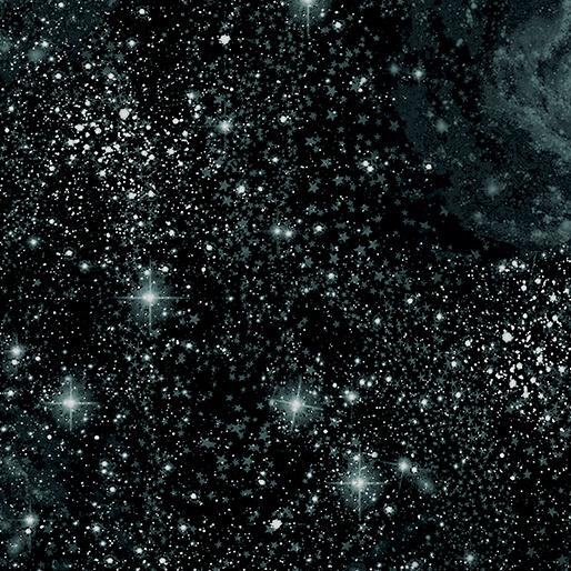 Benartex, Harry Potter Magic, 15280-12, Black/Charcoal