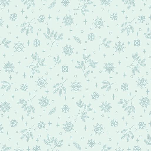 Benartex Holly & Hearth, 17265-24, Frost,