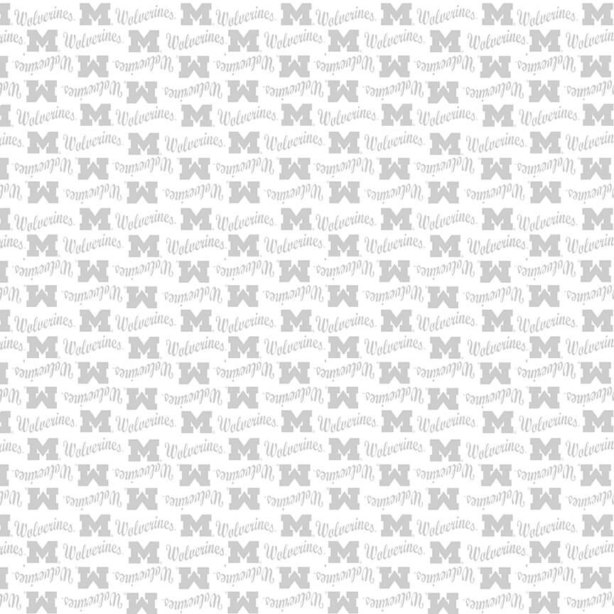 Benartex Michigan, MCHG1393-W, White,