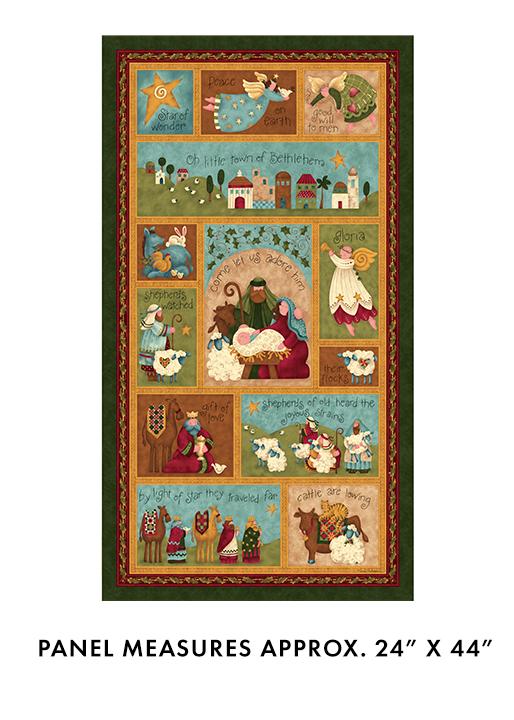 Benartex Star Of Wonder, 17060-40, Holly, Nancy Halvorsen