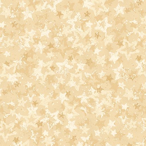 Benartex Star Of Wonder, 17064-07, Cream, Nancy Halvorsen